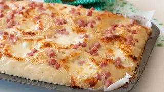 FOCACCIA CON STRACCHINO E PROSCIUTTO - Facile e gustosa, risultato garantito!