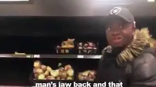 BIG SHAQ GOES HEALTHY SHOPPING
