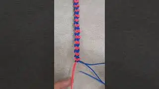 Macrame friendship bracelet /Easy macrame Bracelet Tutorial for beginners #shorts #macramebracelet
