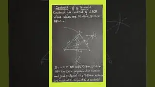 Centroid of a triangle
