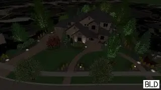 Eagle Landscape Lighting Design (Night Scene)
