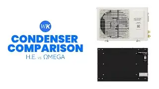&Omega;mega vs. H.E. Condenser Comparison | WhisperKOOL Wine Cellar Cooling Systems
