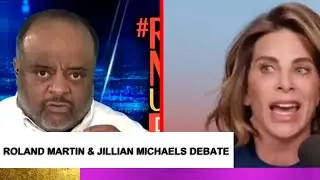 Roland Martin obliterated Jillian Michaels in a 🔥 (fiery) debate on Piers Morgan Show!