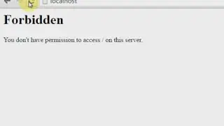 Wamp error - localhost & phpmyadmin forbidden on google chrome