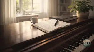 Piano Background for Focus & Study &ndash; Quiet Caf&eacute; Atmosphere