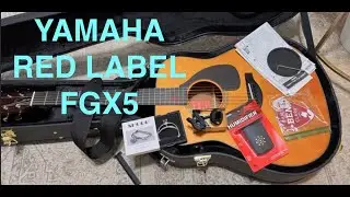 Yamaha Red Label FGX5 From store.banjobenclark.com