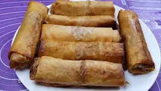 Vegetable Spring Rolls With Vermicelli