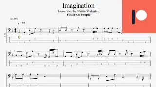 Foster the People - Imagination (bass tab)