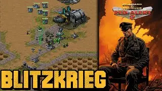 Red Alert 2 online | Defending an all out rush