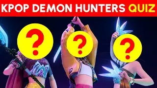 K-Pop Demon Hunters QUIZ Challenge | Easy/Medium/Hard