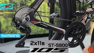 Ajuste de Cambios SHIMANO 105 5800 2x11 velocidades Revisi&oacute;n Funcionamiento servicio Dules bici Ruta