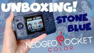 STONE BLUE - UNBOXING - NEO GEO POCKET COLOR - SNK