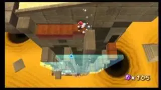 Super Mario Galaxy: Dusty Dune Galaxy (Soaring on the Desert Winds / Star #43)