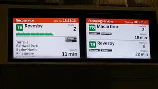 Random Sydney Trains Train Service Scheduling