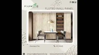 Polywood PVC Wall & Ceiling Fluted Panels