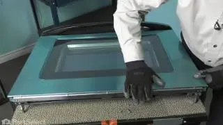 Whirlpool Range/Oven Repair - How to Replace the Exterior Door Panel (Whirlpool # WPW10330077)