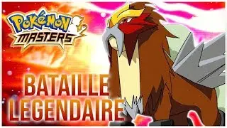 LA BATAILLE LÉGENDAIRE VS ENTEI, REMANIEMENT,.. LETTRE 10 - POKEMON MASTERS