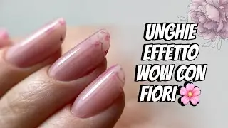 ✨ Unghie nude con fiori secchi 🌸 Dual Form Facili ed effetto WOW | Nail art 2025