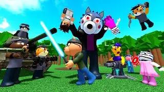 Roblox Piggy - Mission to Stop Infected Willow Funny Moments - Book 2 Chapter 5 Roleplay Animations