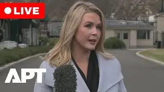 LIVE | White House: Leavitt Addresses Reporters During Stakeout | APT