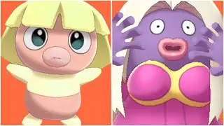 FULL SMOOCHUM EVOLUTION TEAM! Shiny Smoochum, Shiny Jynx Moveset