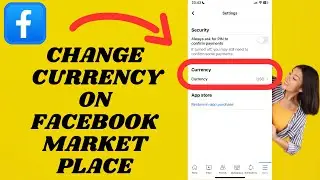 Change Currency On Facebook Marketplace | Simple tutorial