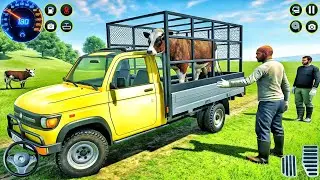 Animal Transport Truck Simulator 🐂🚛 | Farm Animal Transport Game 2025
