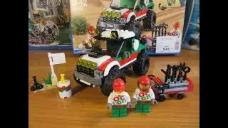 Обзор деталек набора лего 60115 Внедорожник