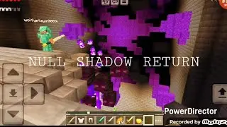 Null Shadow Return | Minecraft Horror Map 