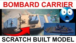 ZEPPELIN WARS BOMBARD CARRIER | 1:350 scratch built model Show and Tell