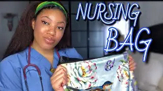 WHAT&rsquo;S IN MY NURSE WORK BAG| WHAT I BRING TO WORK AS A NURSE