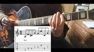 Minor 6ths in Tritones Intervals from G Diminished Scale Lick (with tabs) - DP's Guitar Encyclopedia