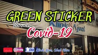 #fightCovid19 #screening Green Sticker for Non Covid! Prevention is cheaper or better than cure!