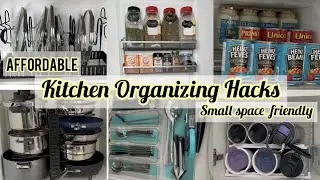 10 EASY AFFORDABLE KITCHEN & PANTRY ORGANIZATION IDEAS, SMALL SPACE ORGANIZATION HACKS #organization