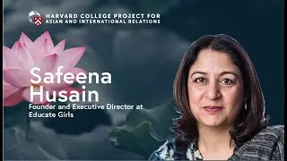 Safeena Husain, Founder and Executive Director at Educate Girls — A Fireside Conversation at Harvard