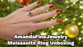 Роскошный вид без заоблачной цены! ✨ || Распаковка кольца с муассанитом от AmandaFineJewelry