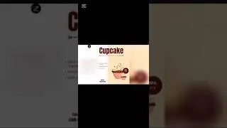 Cupcake Design 🧁 | Aesthetic Social Media Post