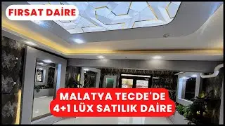 Malatya Tecde'de #SATILIK 4+1 Lüx Daire | EV TURU | SATILDI ! | EMRAH ÖZTÜRKMEN GAYRİMENKUL