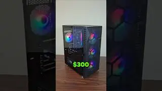 I Built A $300 Gaming PC... 😮