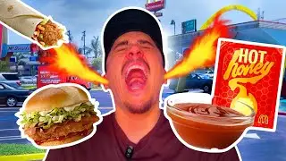 Я попробовал все НОВЫЕ блюда из меню McDonald&rsquo;s с острым медом!
