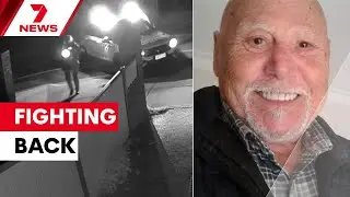 Hero son stabbed defending his dad before turning the tables on intruder in Melbourne&rsquo;s west | 7NEWS