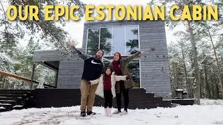 Our Beautiful Estonian Cabin In The Woods! 🇪🇪