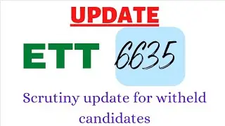 update 6635 Ett posts#ett #ett6635latestupdate #6635