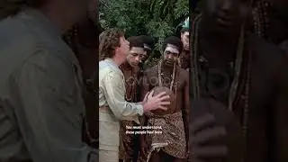 Airplane - Ted Striker is teaching advanced American techniques to the tribe #shorts #nba