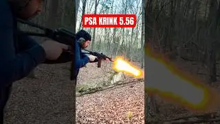 Burst Fire PSA KRINK 5.56 #airsoft #ak47shorts #ar #shoot #draco #shorts