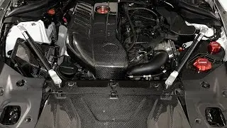 Installing carbon fiber intake on a90 supra
