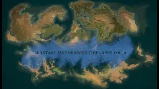 Fantasy Map Drawing Timelapse Vol. 4 (Azeuna)