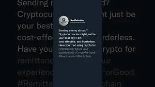 💸 Sending money abroad? Cryptocurrencies might just be your best ally! 🪙 Fast, cost-effective, an...