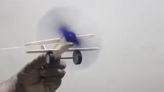 How to Make Plane at Home | Spinning Plane