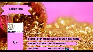 TOP 10 GOLD MINING COMPANIES IN THE WORLD 2021